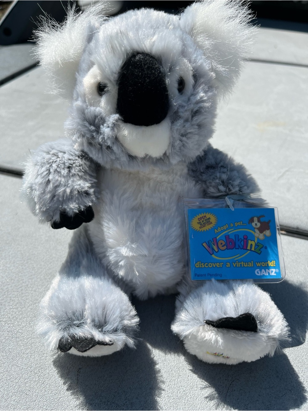 GANZ Webkinz Koala with sealed code
